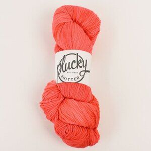 The Plucky Knitter Trusty Fingering Merino SW Yarn 375 yds One Hit Wonder